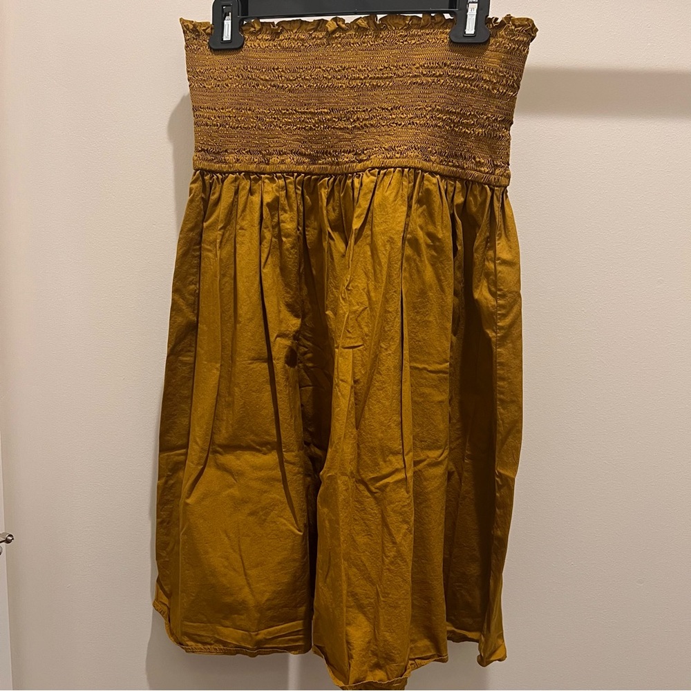 J. Crew Made In India Marigold Skirt